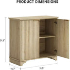 Mobile contenitore con ante scorrevoli nere/rovere/bianche – Credenza a 2 ante per cucina e sala da pranzo