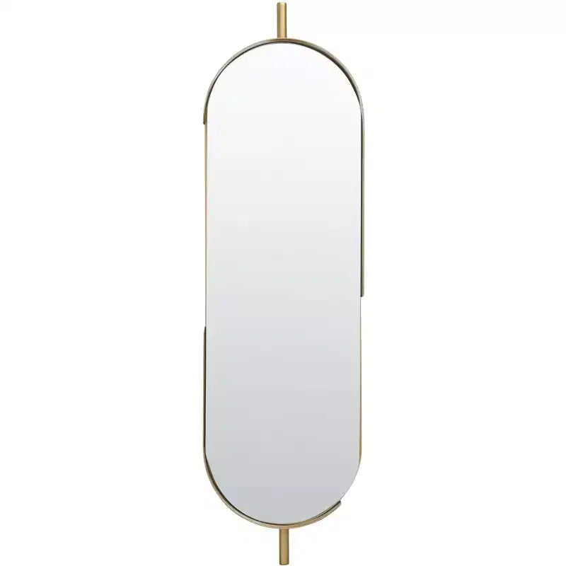 Nicoli Mirror - 12 x 43 - MRR3051 - Brass - Safavieh