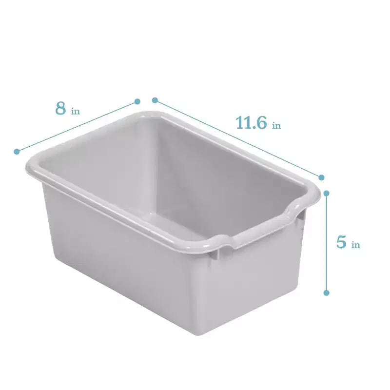 Armadietto da asilo per cappotti a 5 scomparti, assortito/blu/trasparente/contemporaneo/toni della terra, con scomparti anteriori a paletta
