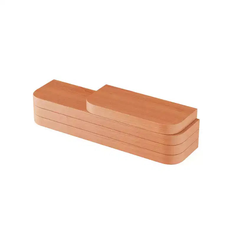 Specchio da Parete a Figura Intera con Pannelli Scorrevoli e Ganci, Marrone / Noce / Bianco, Monoutente