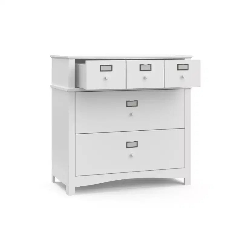 Cassettiera a 3 cassetti espresso/bianco – legno, anti-ribaltamento, dai 2 anni in su, montaggio per 1 persona