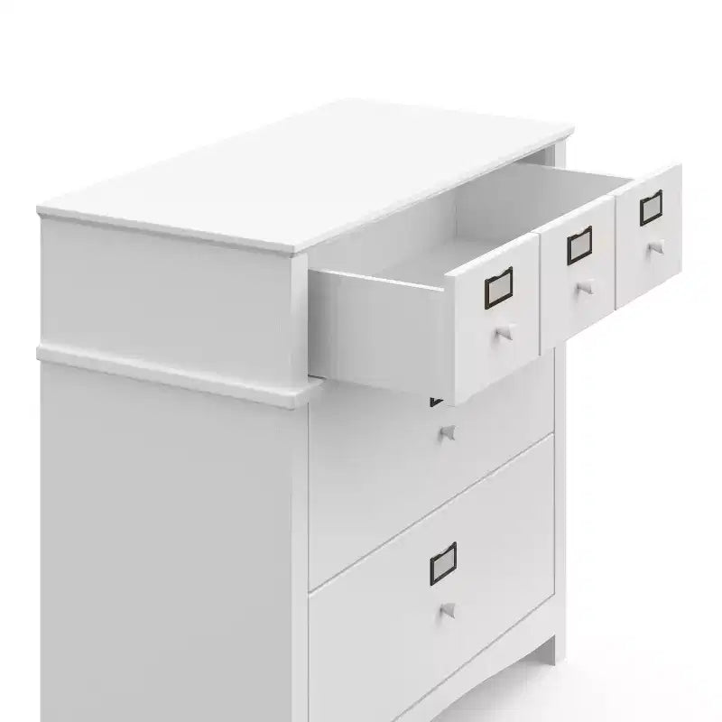 Cassettiera a 3 cassetti espresso/bianco – legno, anti-ribaltamento, dai 2 anni in su, montaggio per 1 persona
