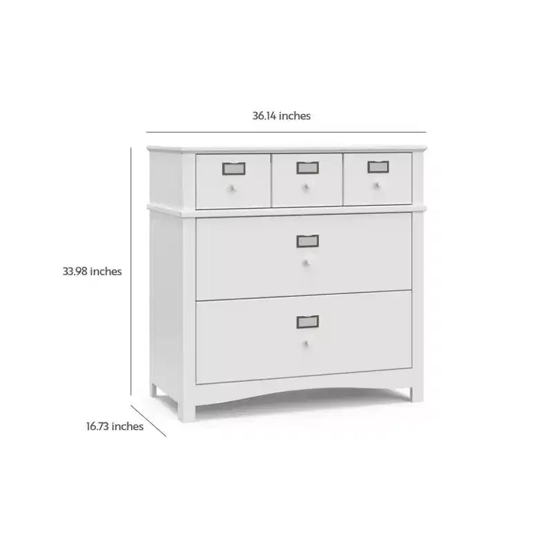 Cassettiera a 3 cassetti espresso/bianco – legno, anti-ribaltamento, dai 2 anni in su, montaggio per 1 persona