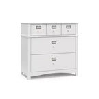 Cassettiera a 3 cassetti espresso/bianco – legno, anti-ribaltamento, dai 2 anni in su, montaggio per 1 persona