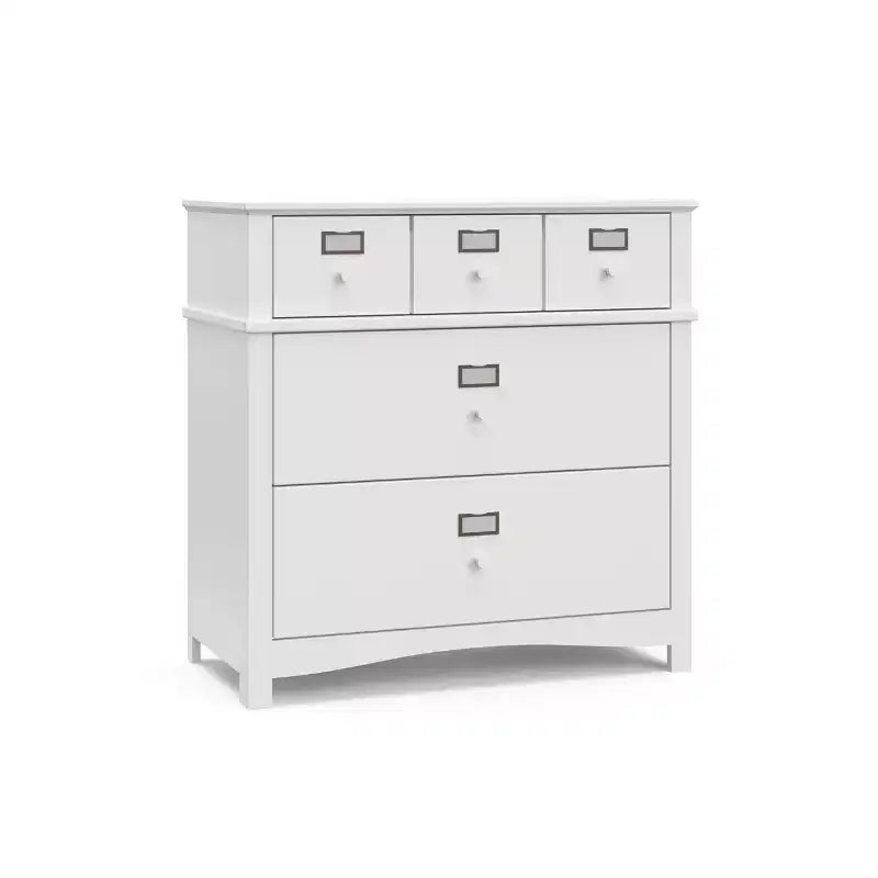 Cassettiera a 3 cassetti espresso/bianco – legno, anti-ribaltamento, dai 2 anni in su, montaggio per 1 persona