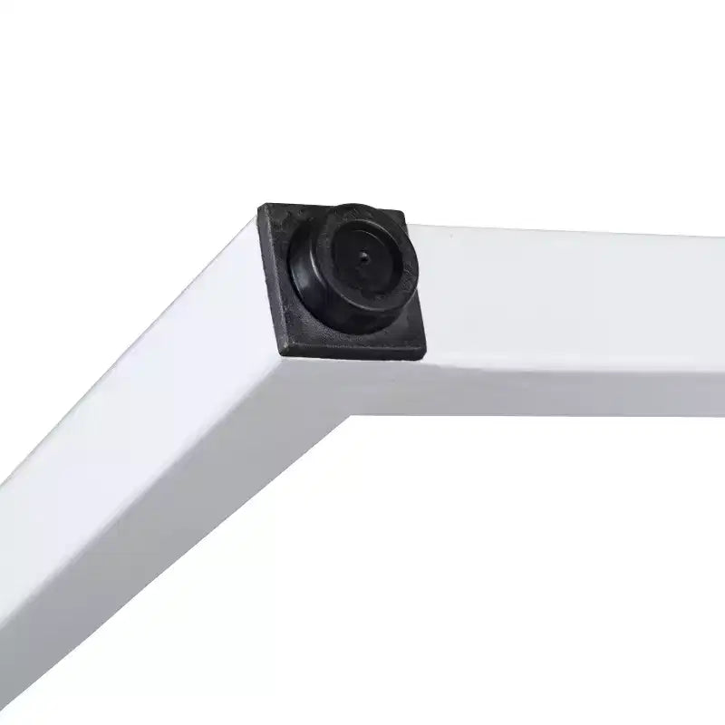 Scrivania industriale monoposto, 47", piano in mogano/acero/grigio rustico/noce, struttura nera/bianca