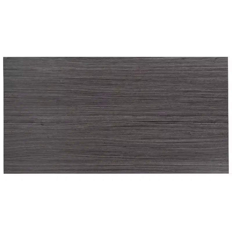 Scrivania industriale monoposto, 47", piano in mogano/acero/grigio rustico/noce, struttura nera/bianca
